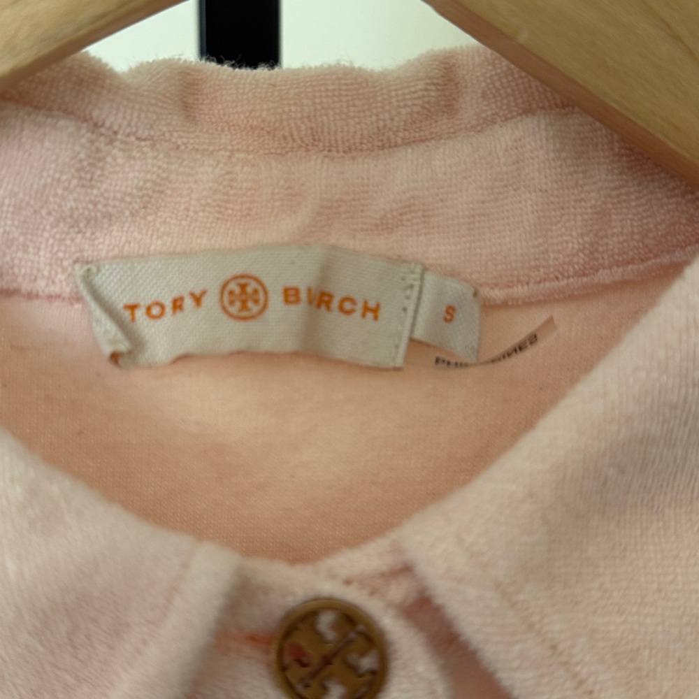 Tory Burch 🌸Pink Collared Button-Up Shirt - Picture 3 of 14